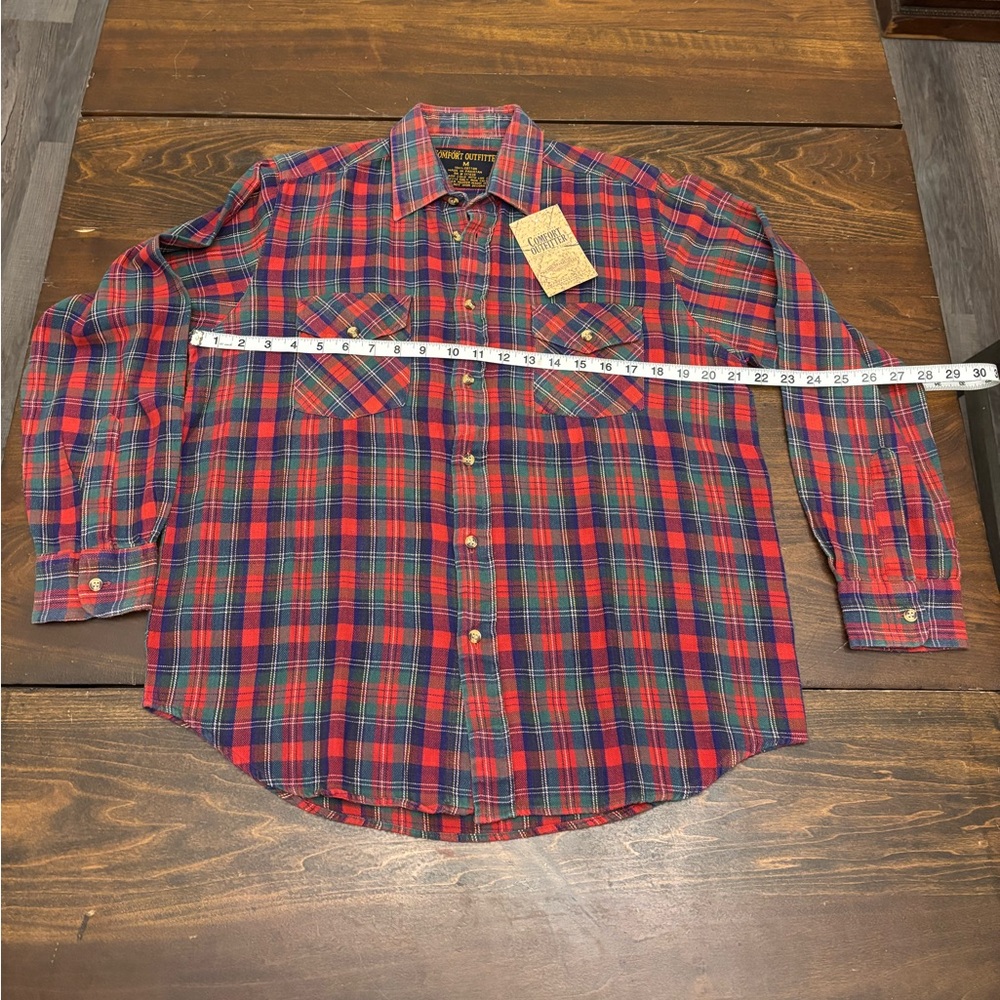 Flannel Red and blue